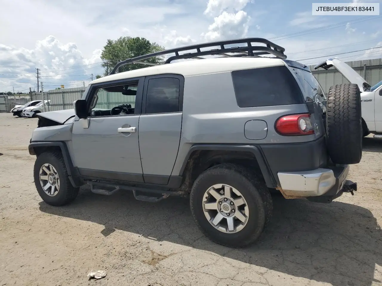 2014 Toyota Fj Cruiser VIN: JTEBU4BF3EK183441 Lot: 62989905