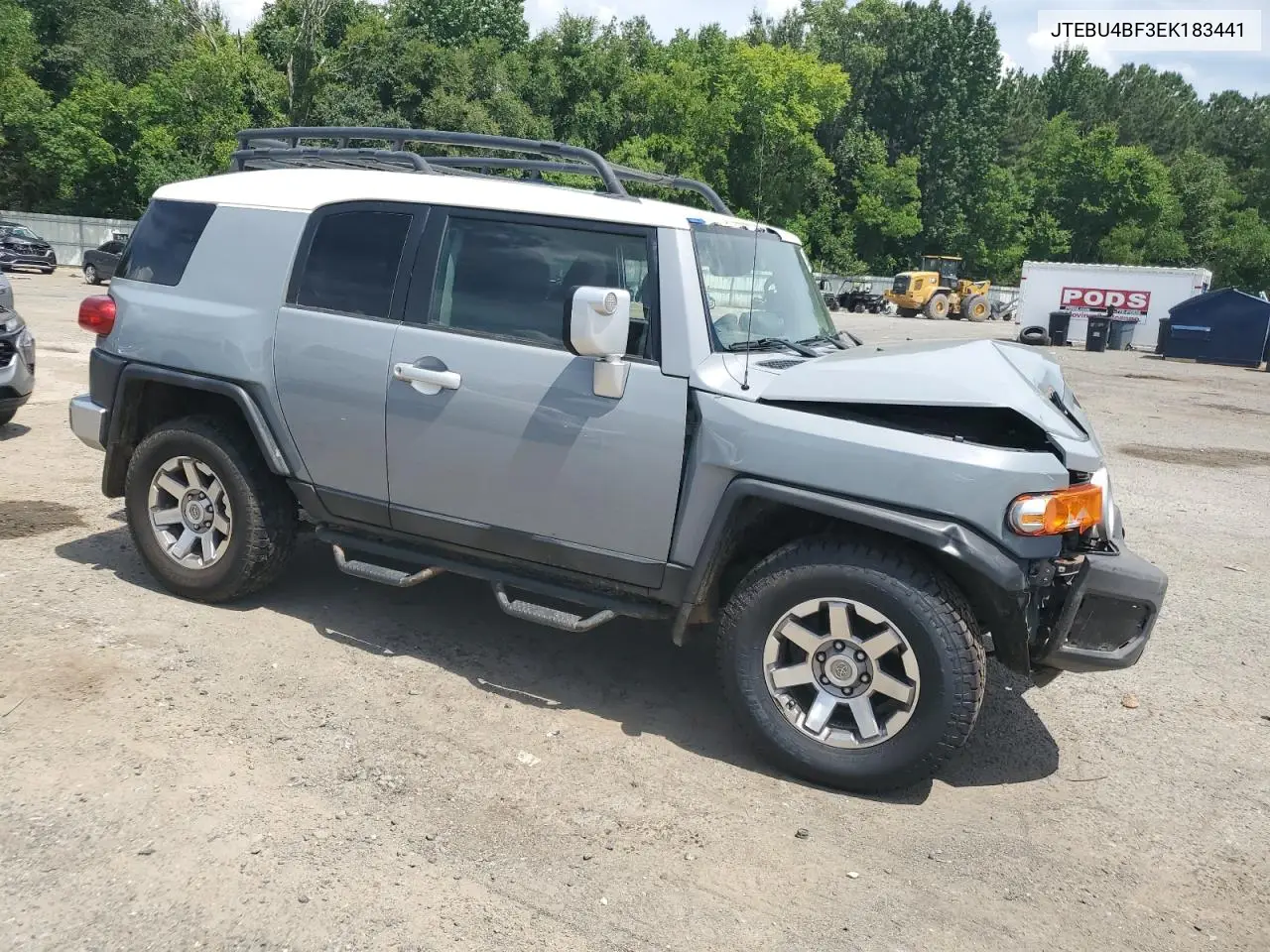 2014 Toyota Fj Cruiser VIN: JTEBU4BF3EK183441 Lot: 62989905