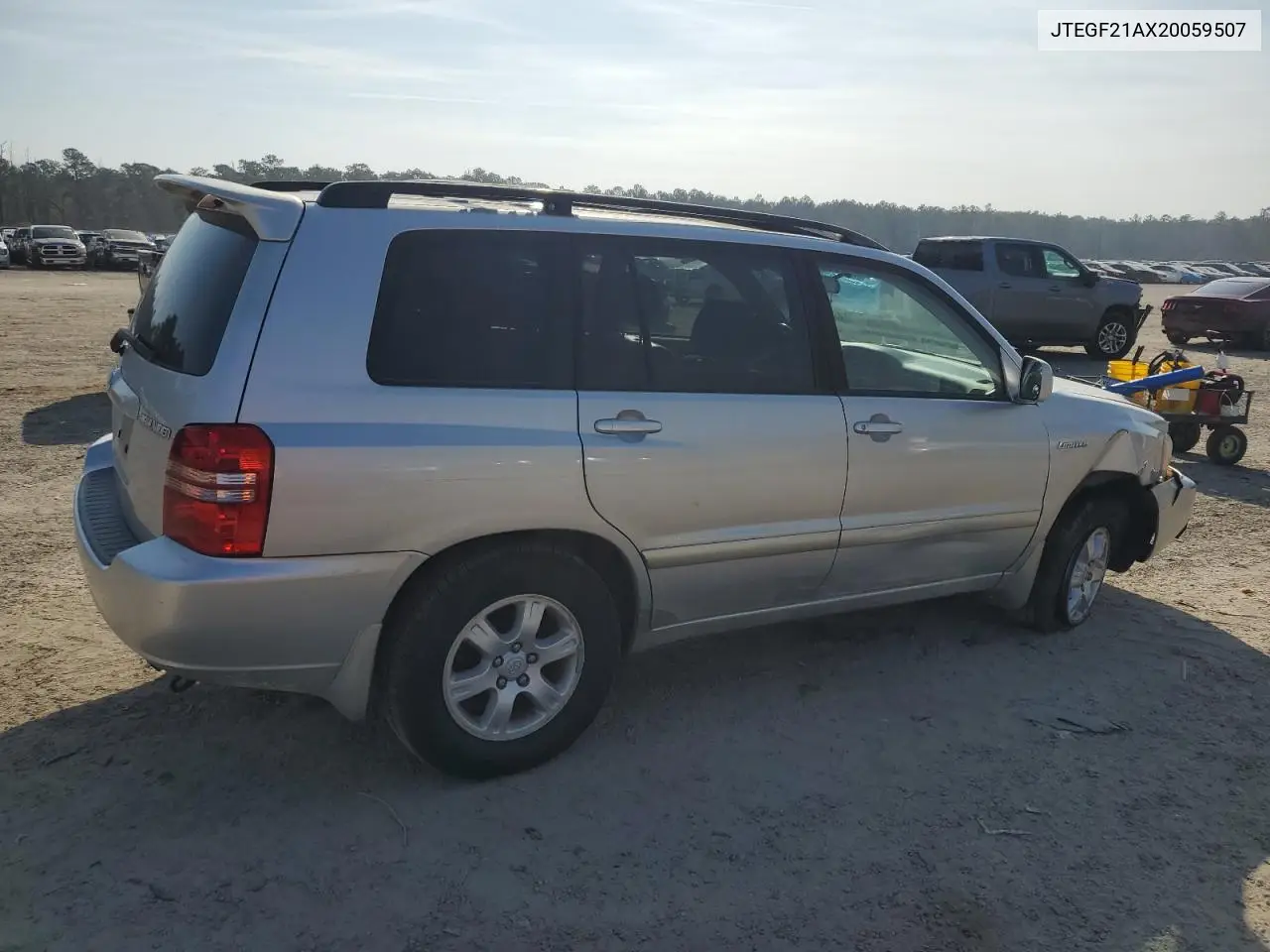 2002 Toyota Highlander Limited VIN: JTEGF21AX20059507 Lot: 43032245