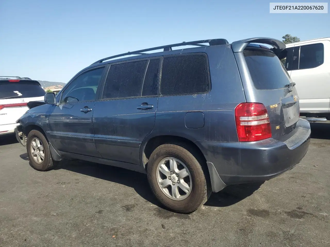 2002 Toyota Highlander Limited VIN: JTEGF21A220067620 Lot: 60942875