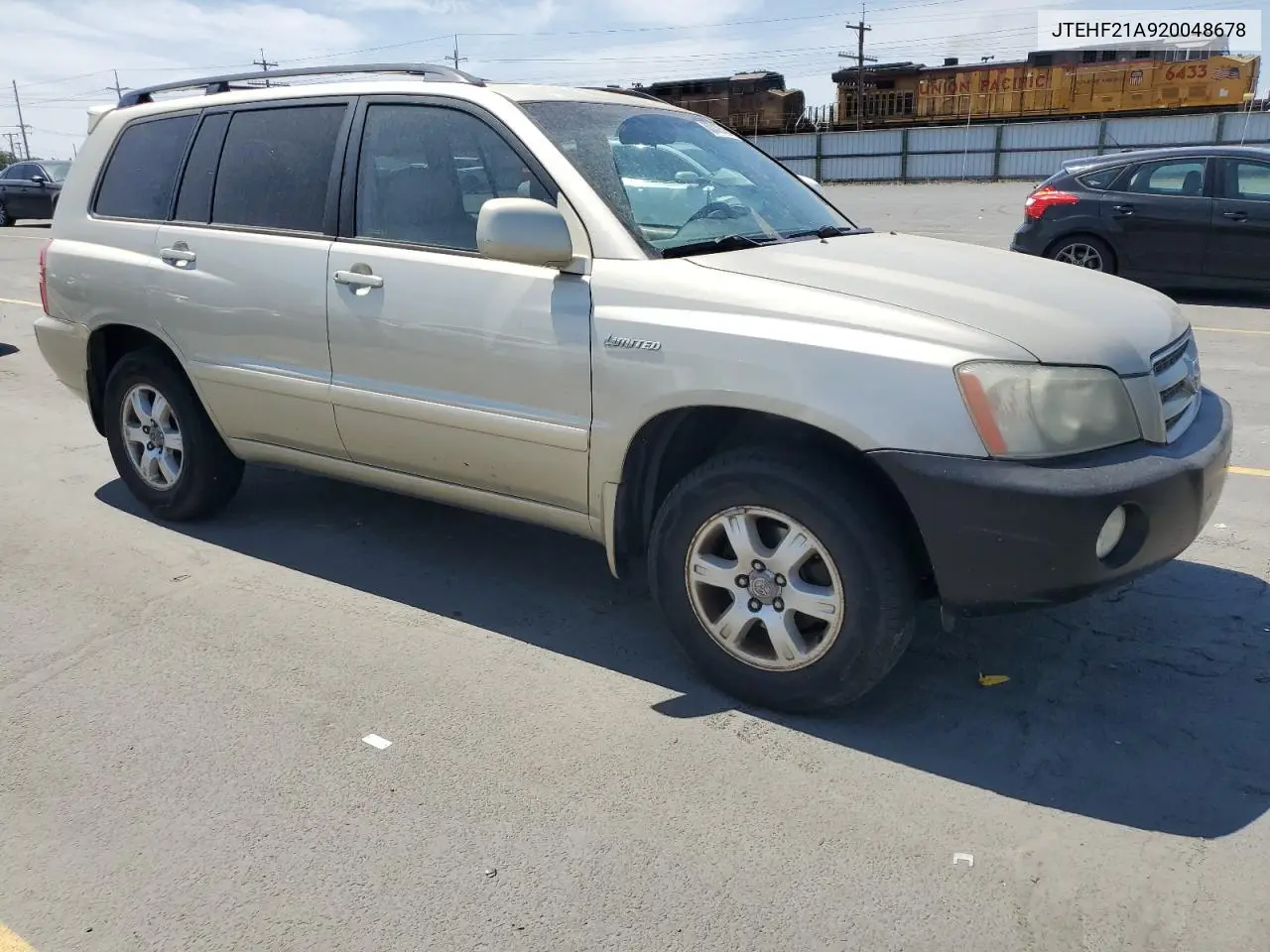 2002 Toyota Highlander Limited VIN: JTEHF21A920048678 Lot: 63319745