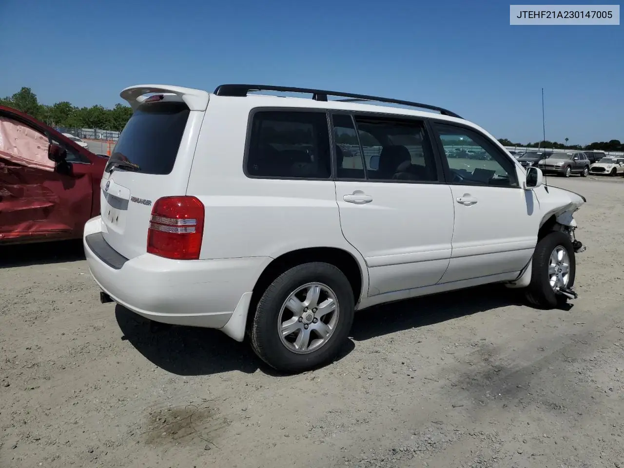 2003 Toyota Highlander Limited VIN: JTEHF21A230147005 Lot: 54045875