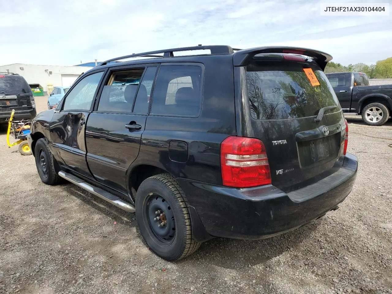 2003 Toyota Highlander Limited VIN: JTEHF21AX30104404 Lot: 56477505