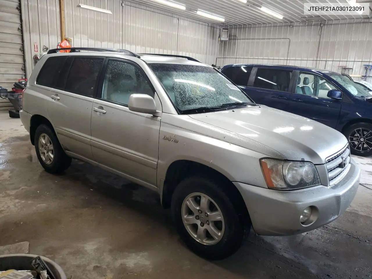 2003 Toyota Highlander Limited VIN: JTEHF21A030123091 Lot: 56988565