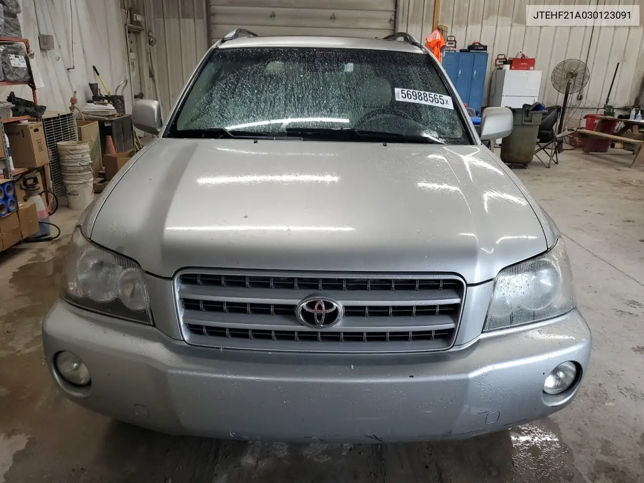 2003 Toyota Highlander Limited VIN: JTEHF21A030123091 Lot: 56988565