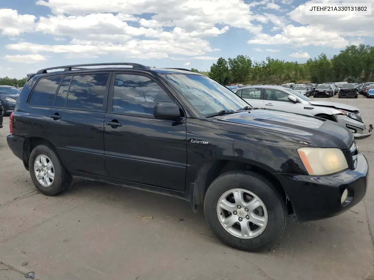 2003 Toyota Highlander Limited VIN: JTEHF21A330131802 Lot: 61803975