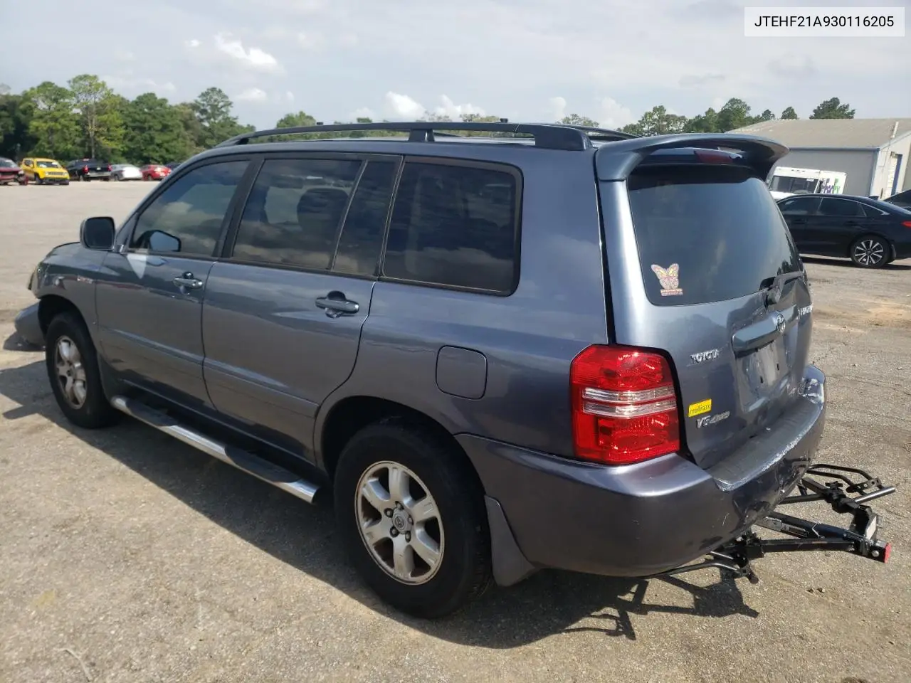 2003 Toyota Highlander Limited VIN: JTEHF21A930116205 Lot: 62279615