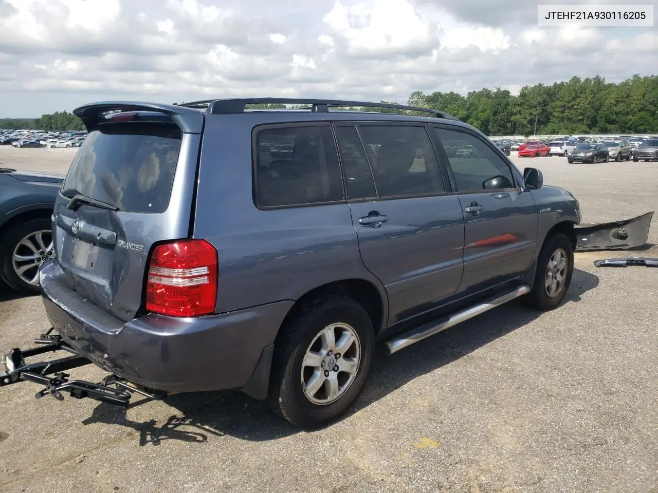 2003 Toyota Highlander Limited VIN: JTEHF21A930116205 Lot: 62279615