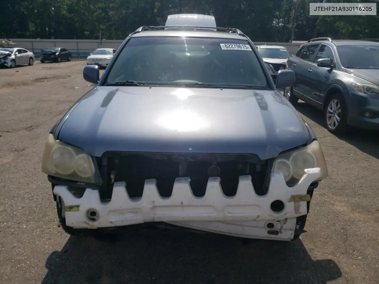 2003 Toyota Highlander Limited VIN: JTEHF21A930116205 Lot: 62279615