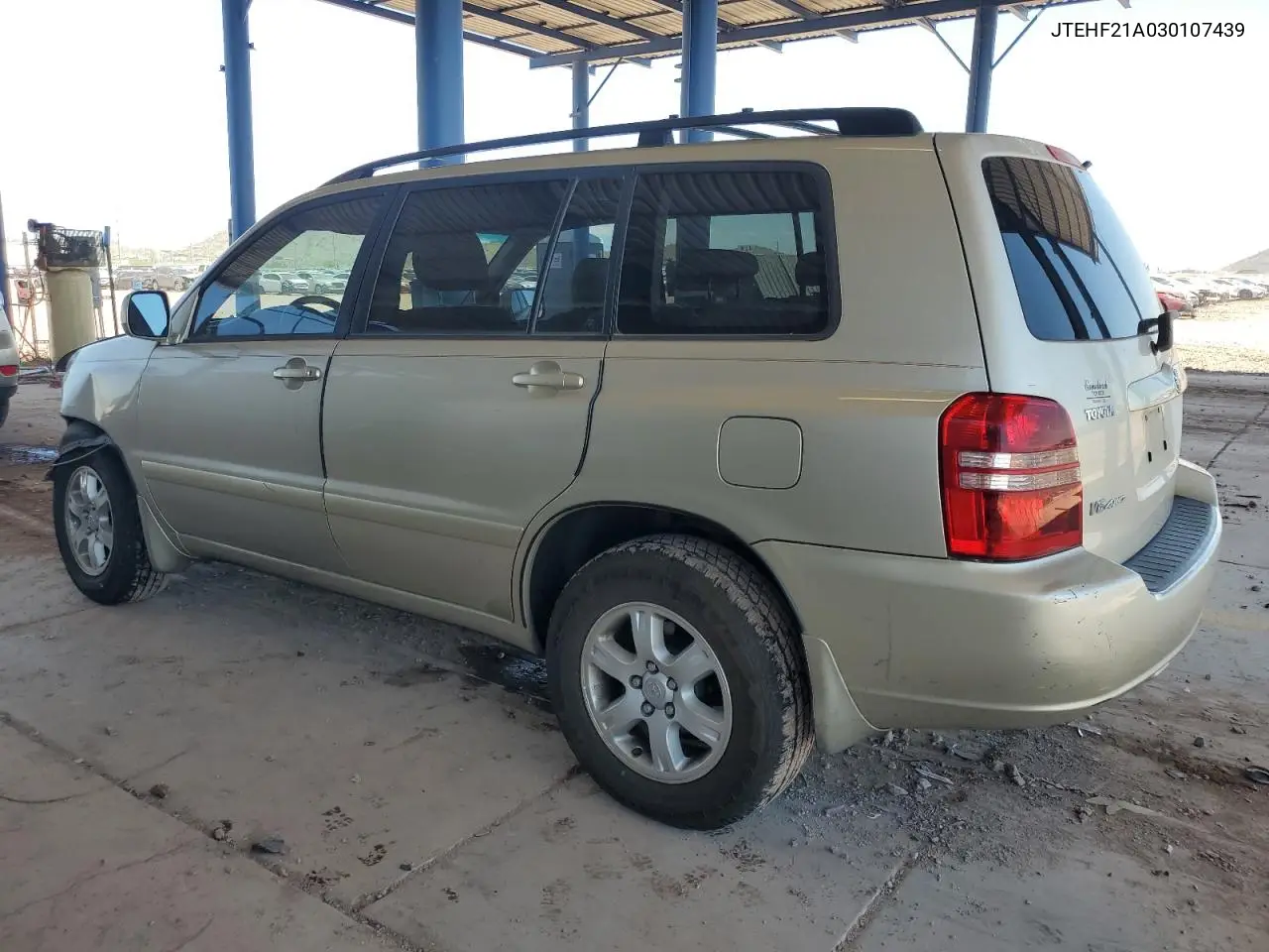 2003 Toyota Highlander Limited VIN: JTEHF21A030107439 Lot: 62709945