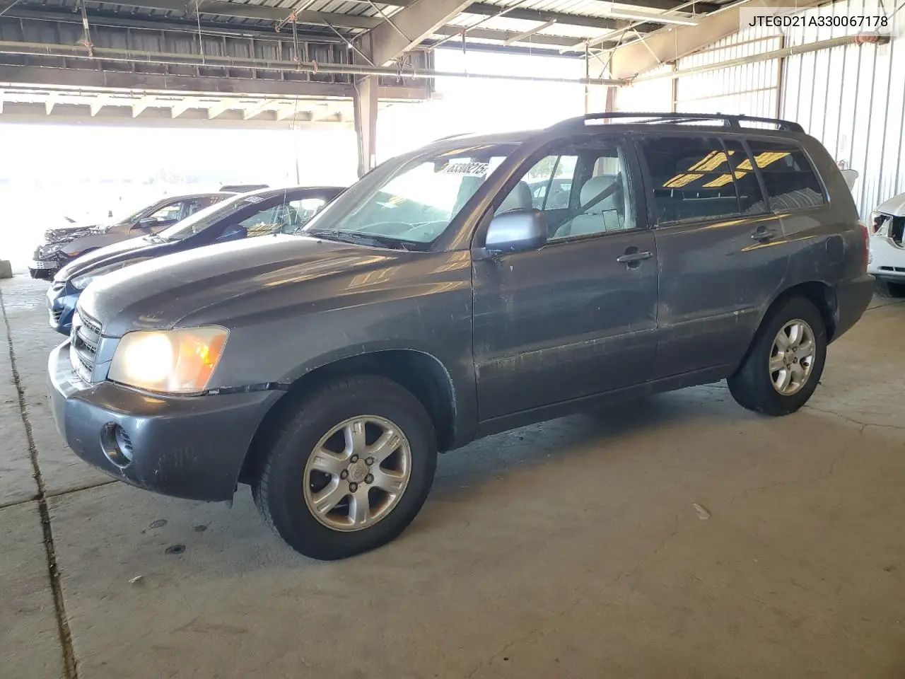 2003 Toyota Highlander VIN: JTEGD21A330067178 Lot: 63308215