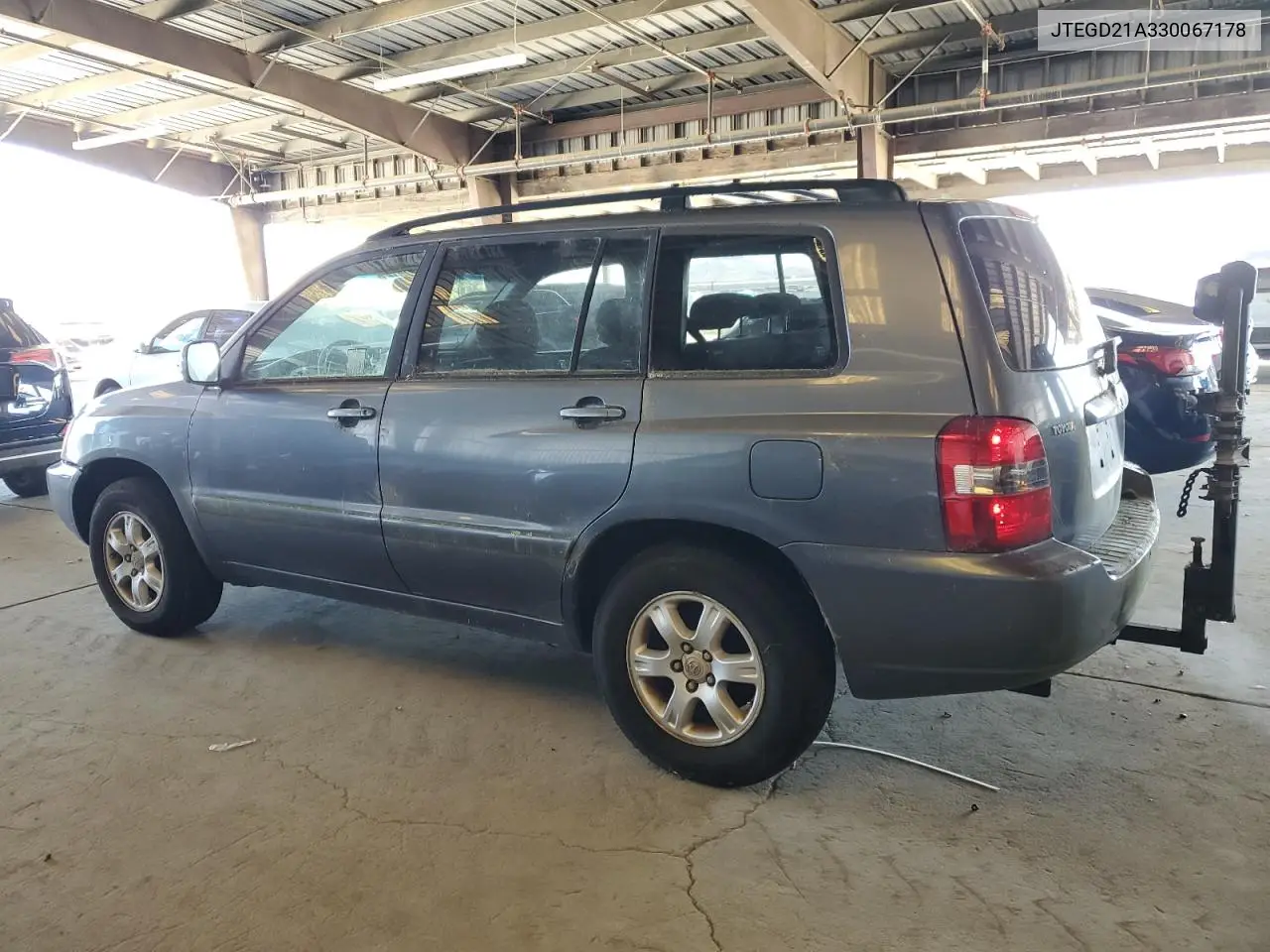 2003 Toyota Highlander VIN: JTEGD21A330067178 Lot: 63308215