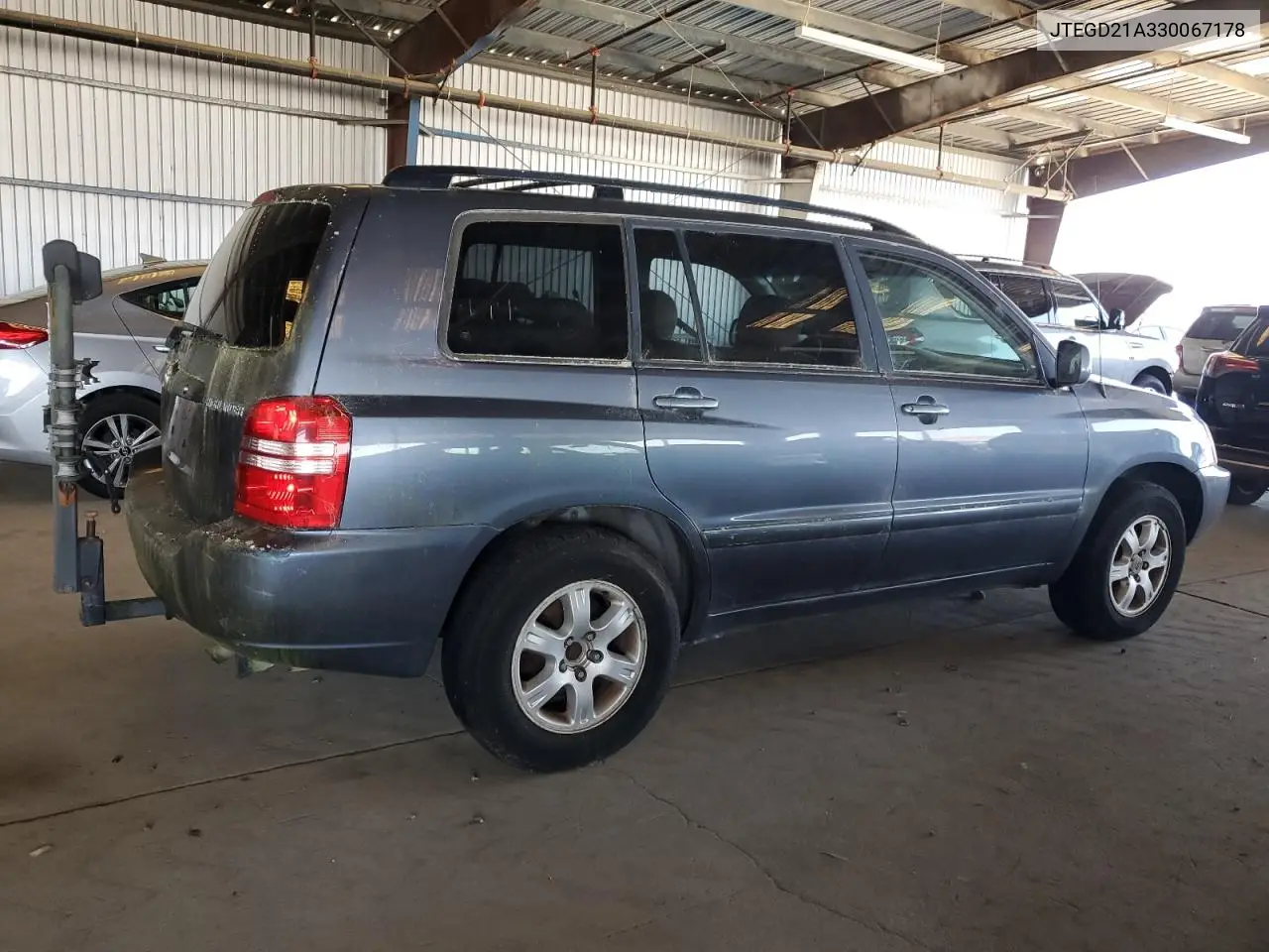 2003 Toyota Highlander VIN: JTEGD21A330067178 Lot: 63308215