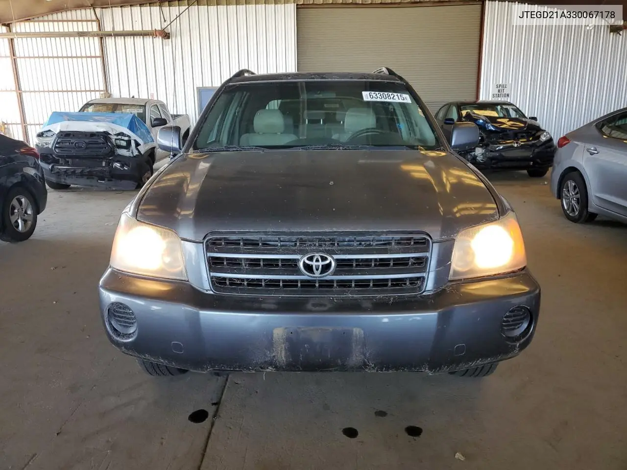 2003 Toyota Highlander VIN: JTEGD21A330067178 Lot: 63308215
