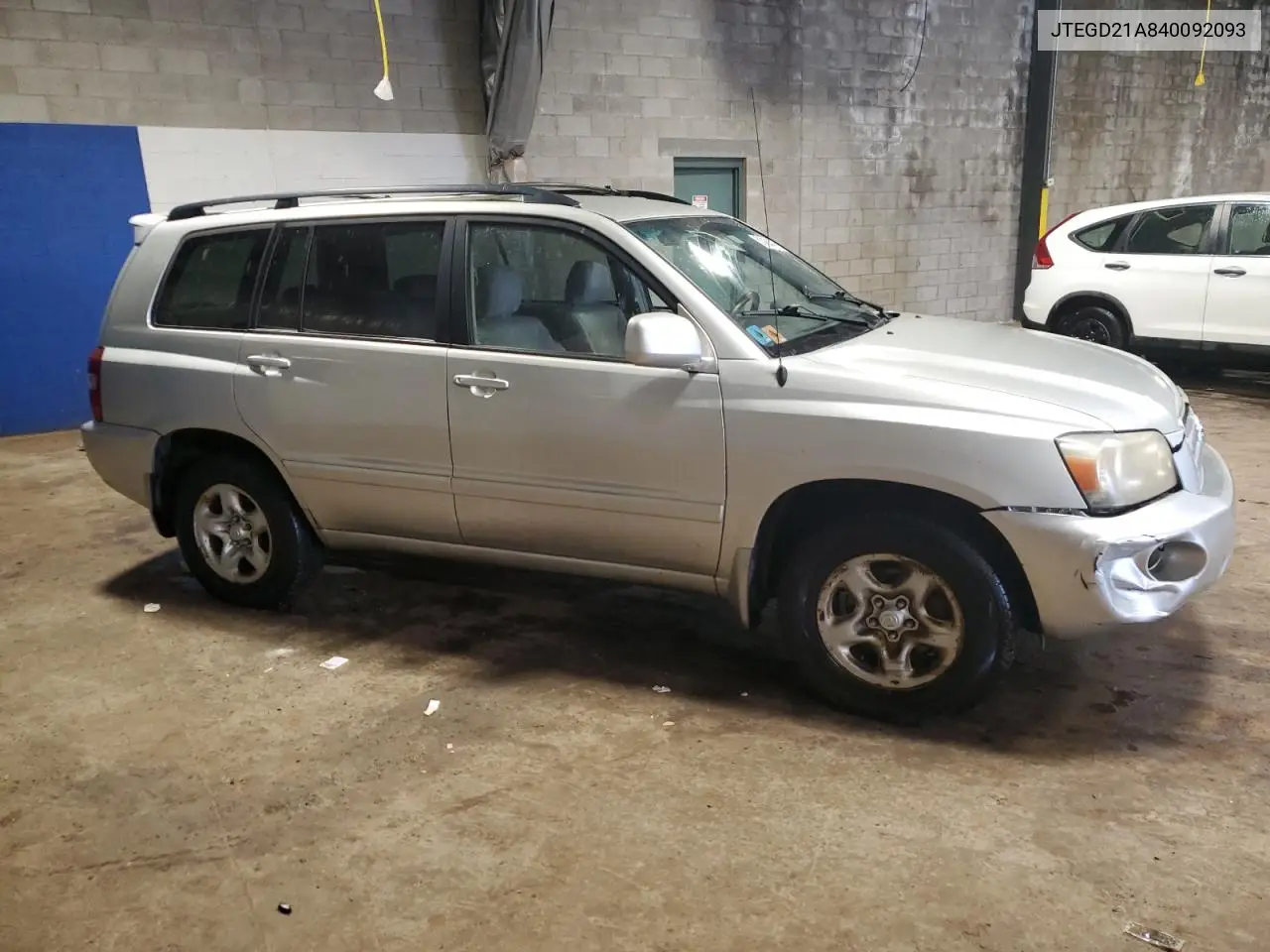 2004 Toyota Highlander VIN: JTEGD21A840092093 Lot: 51001315