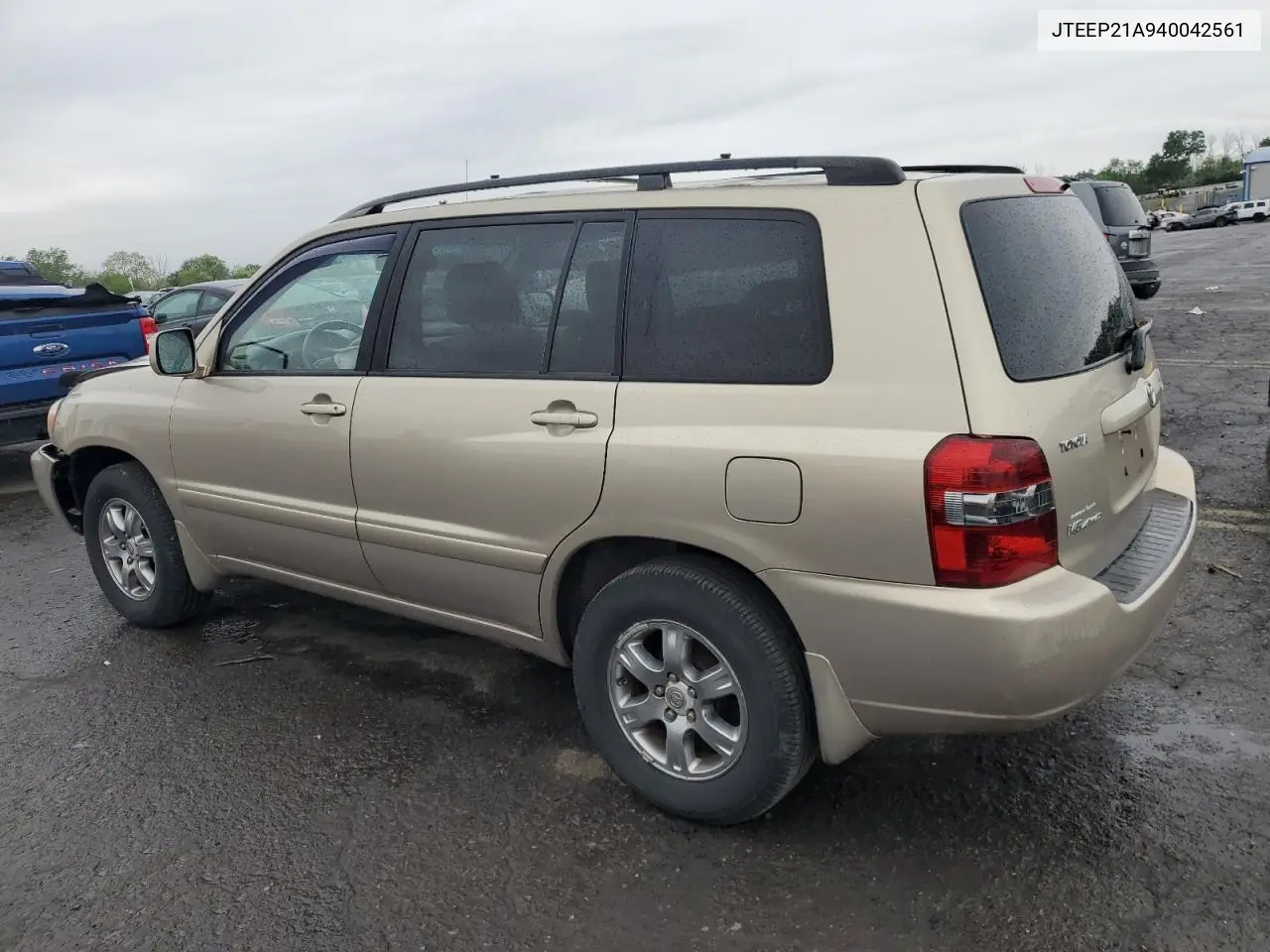2004 Toyota Highlander VIN: JTEEP21A940042561 Lot: 56768735