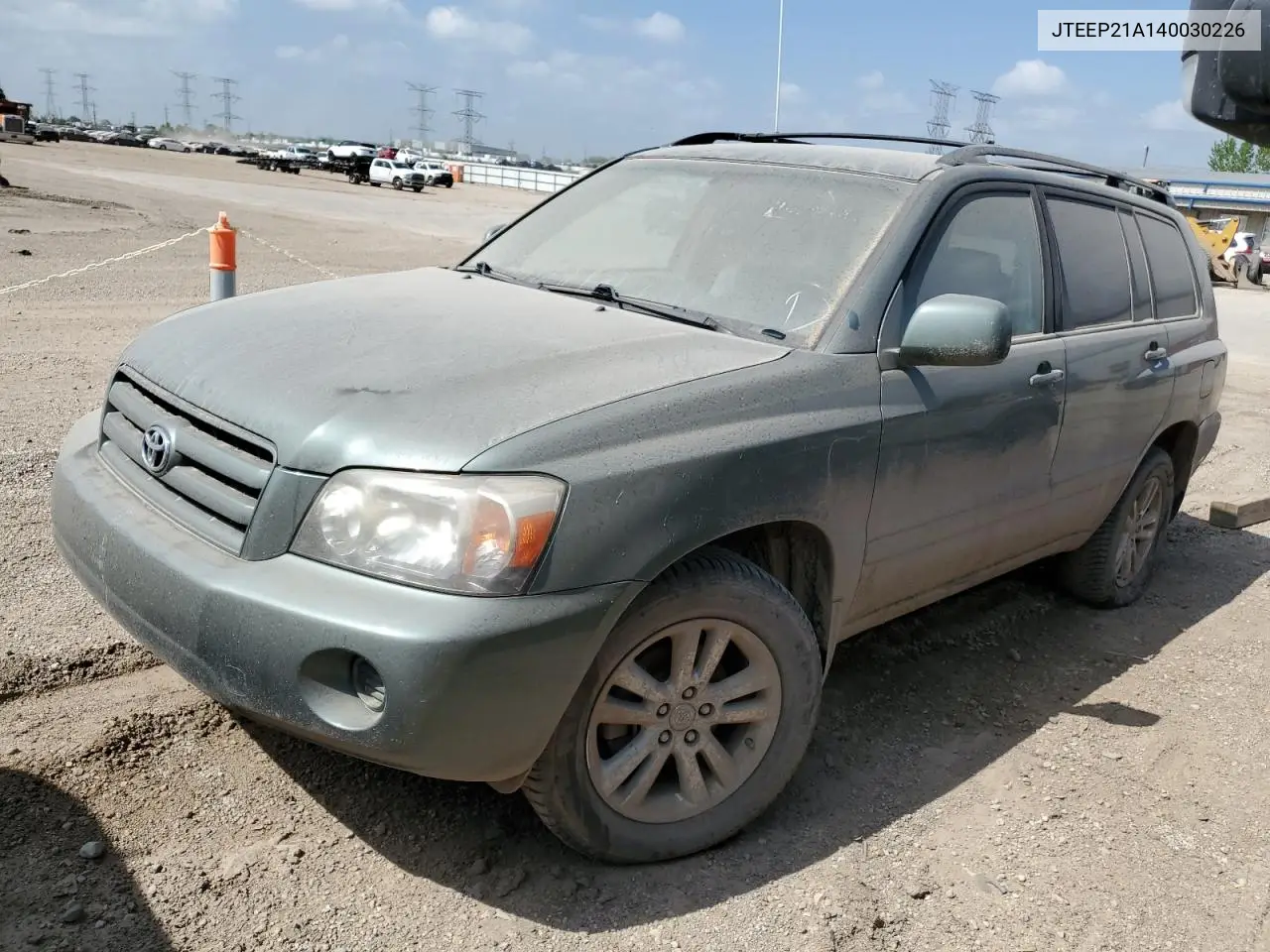 2004 Toyota Highlander VIN: JTEEP21A140030226 Lot: 57107035