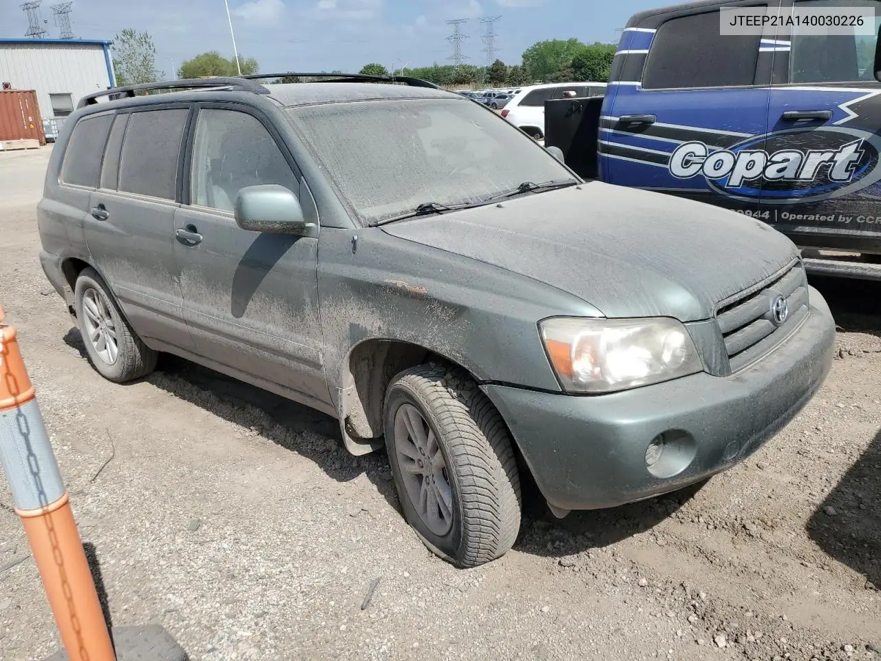 2004 Toyota Highlander VIN: JTEEP21A140030226 Lot: 57107035
