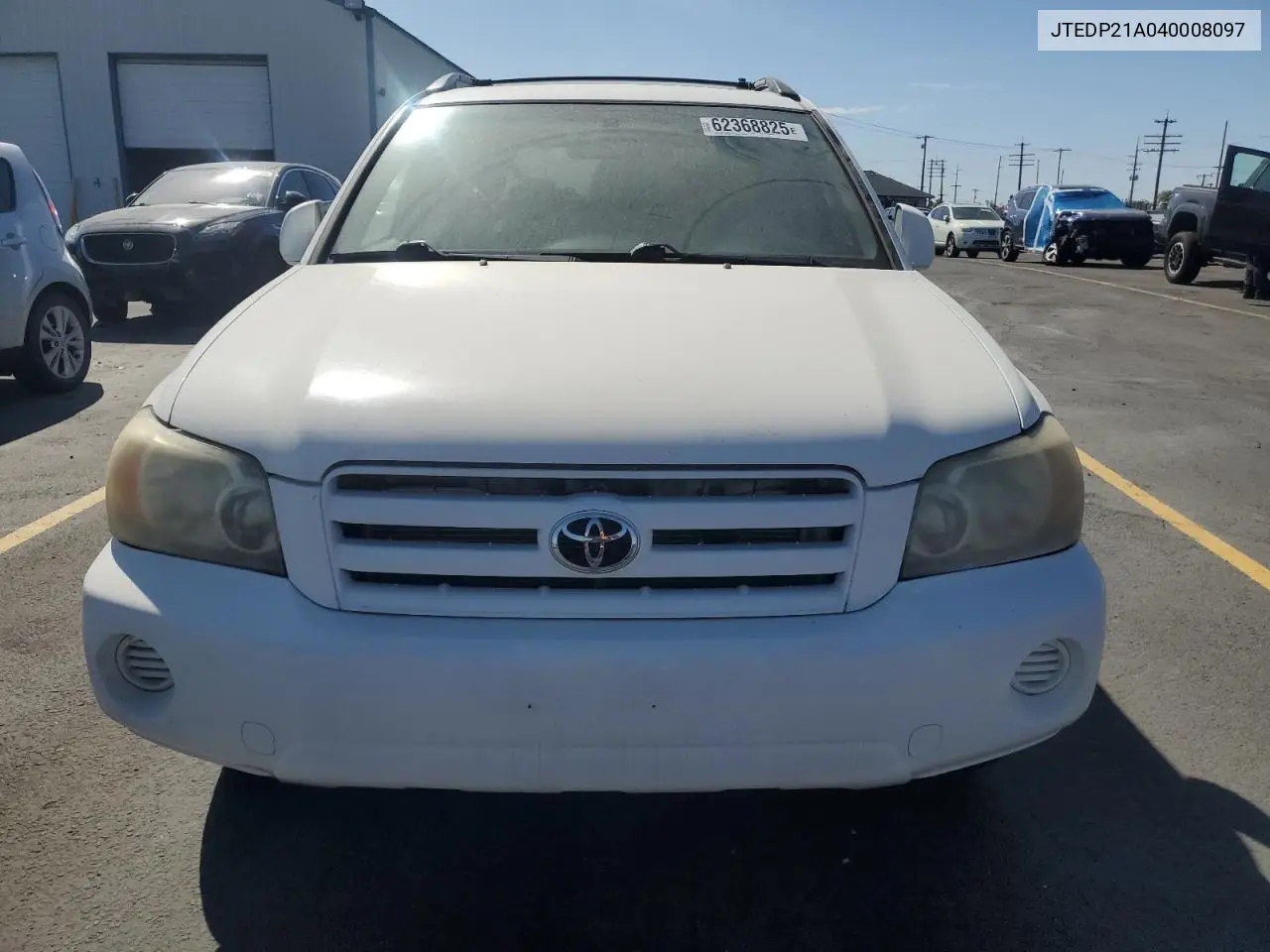 2004 Toyota Highlander Base VIN: JTEDP21A040008097 Lot: 62368825