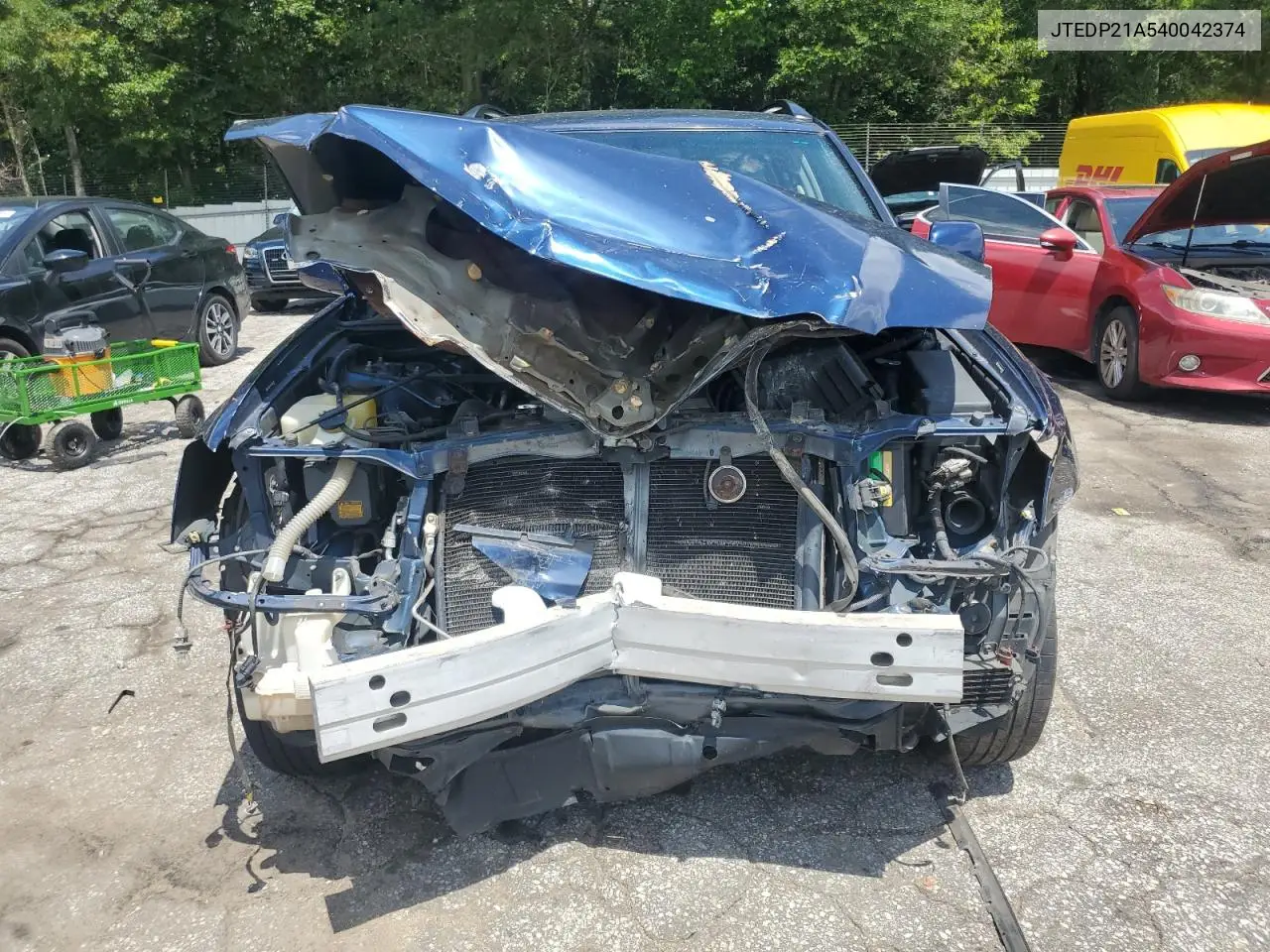 2004 Toyota Highlander Base VIN: JTEDP21A540042374 Lot: 63033195