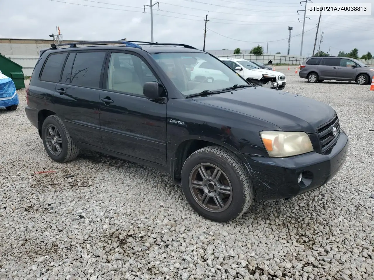 2004 Toyota Highlander Base VIN: JTEDP21A740038813 Lot: 63106905