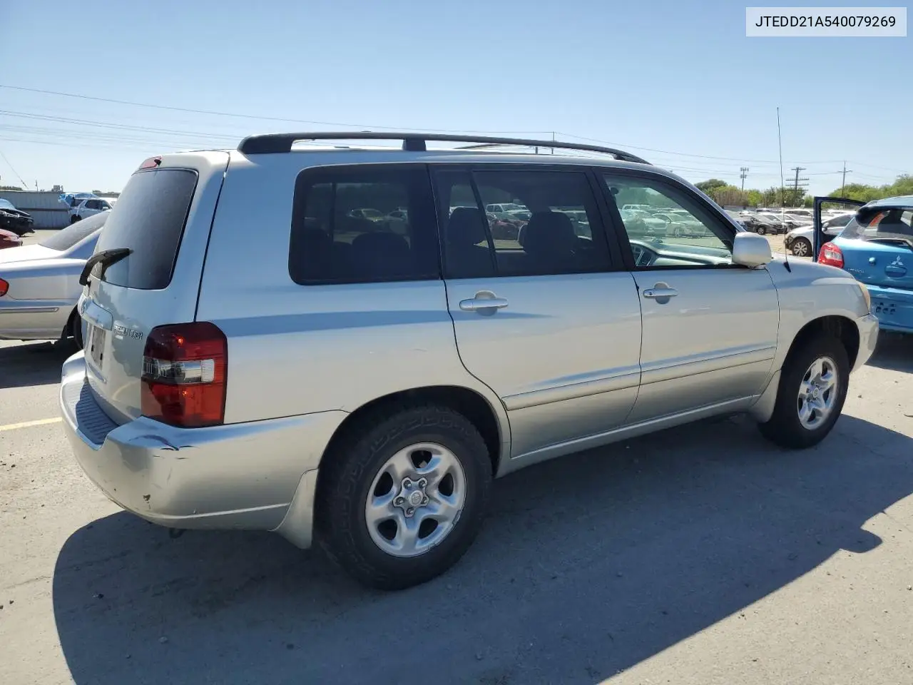 2004 Toyota Highlander VIN: JTEDD21A540079269 Lot: 63940985