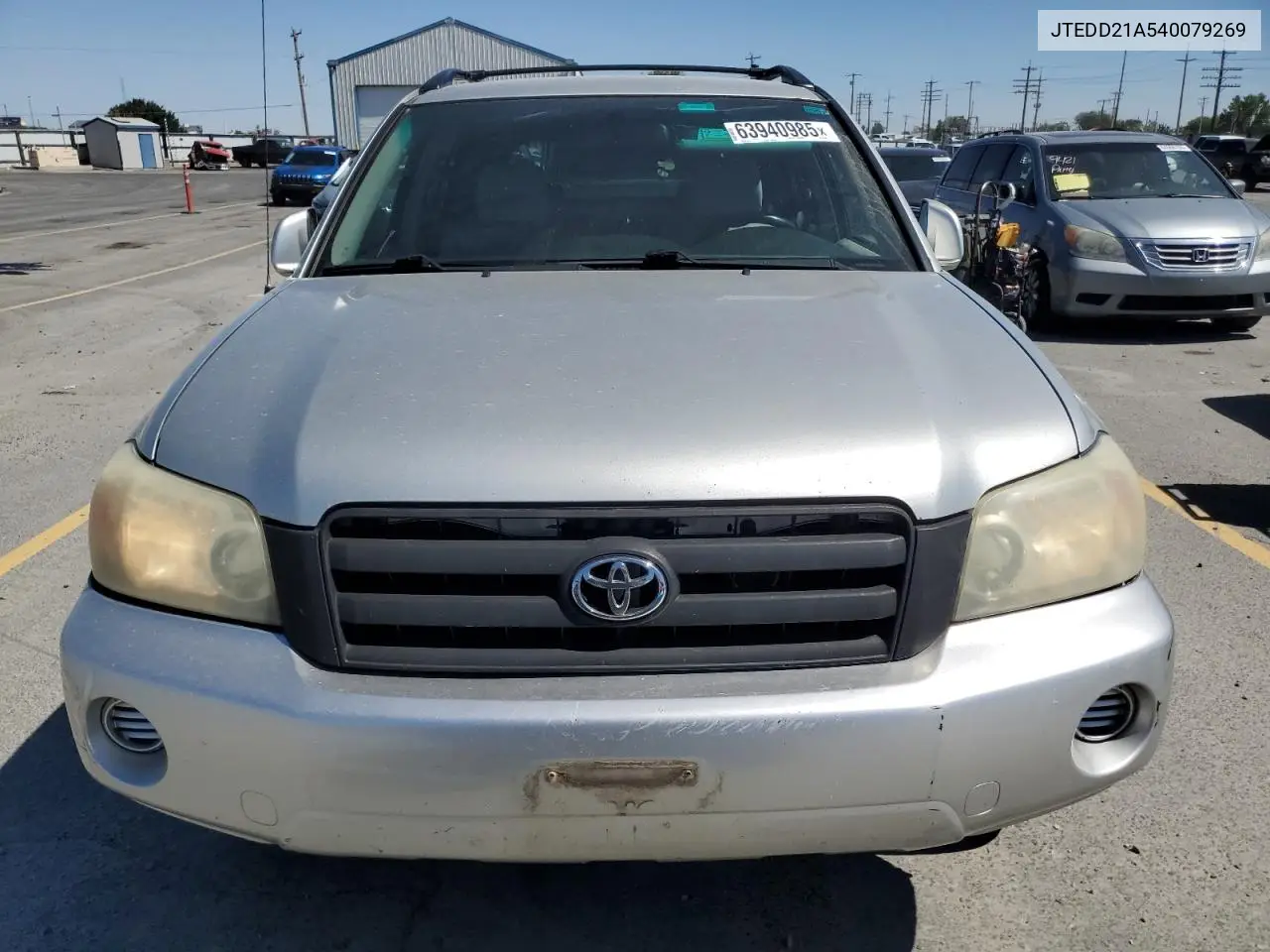 2004 Toyota Highlander VIN: JTEDD21A540079269 Lot: 63940985