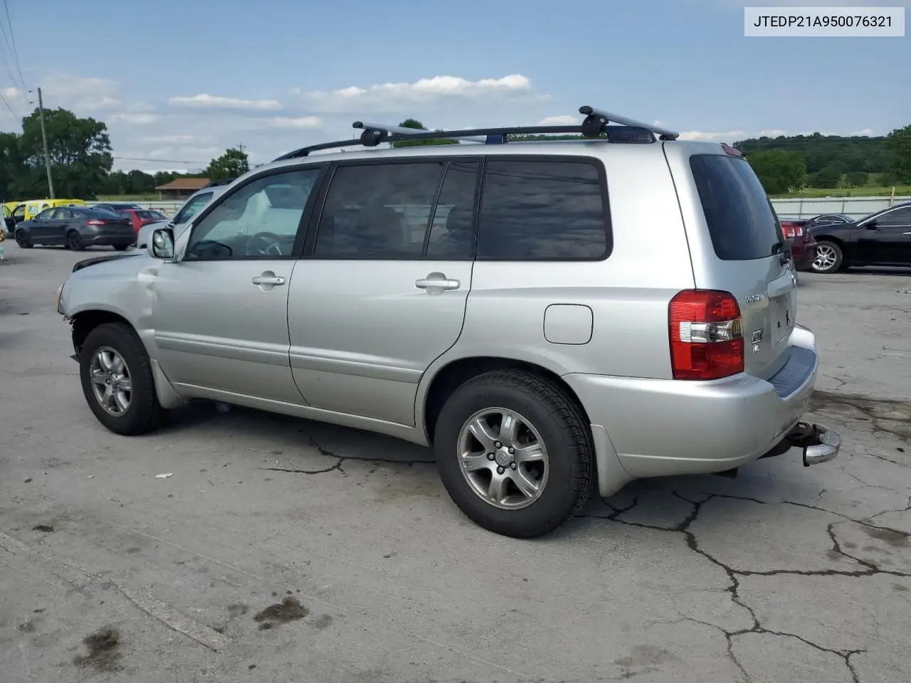 2005 Toyota Highlander Limited VIN: JTEDP21A950076321 Lot: 56123485