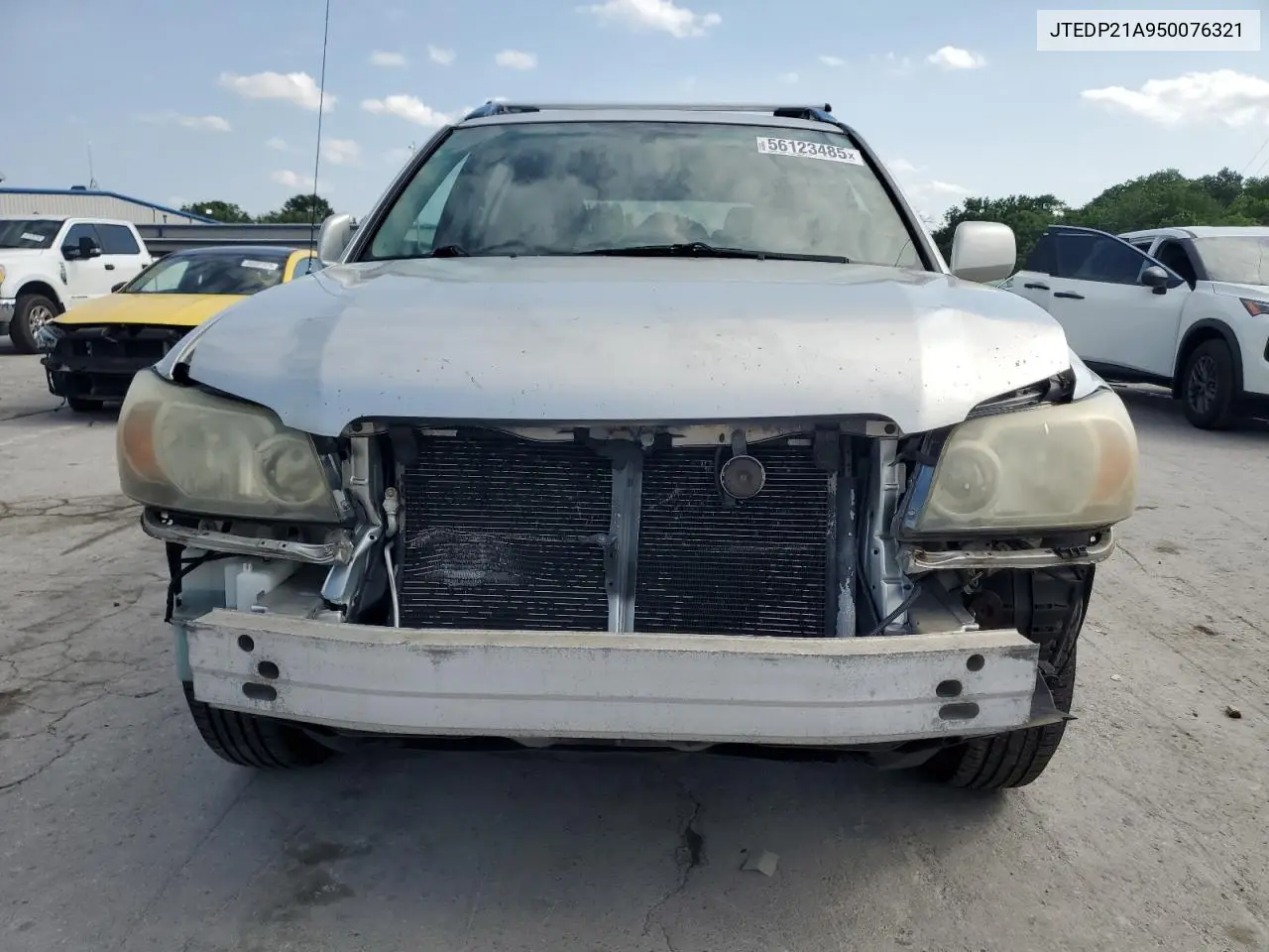2005 Toyota Highlander Limited VIN: JTEDP21A950076321 Lot: 56123485