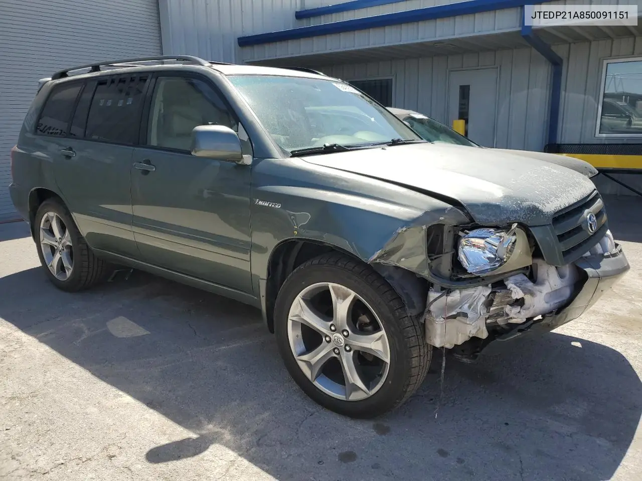 2005 Toyota Highlander Limited VIN: JTEDP21A850091151 Lot: 56429535
