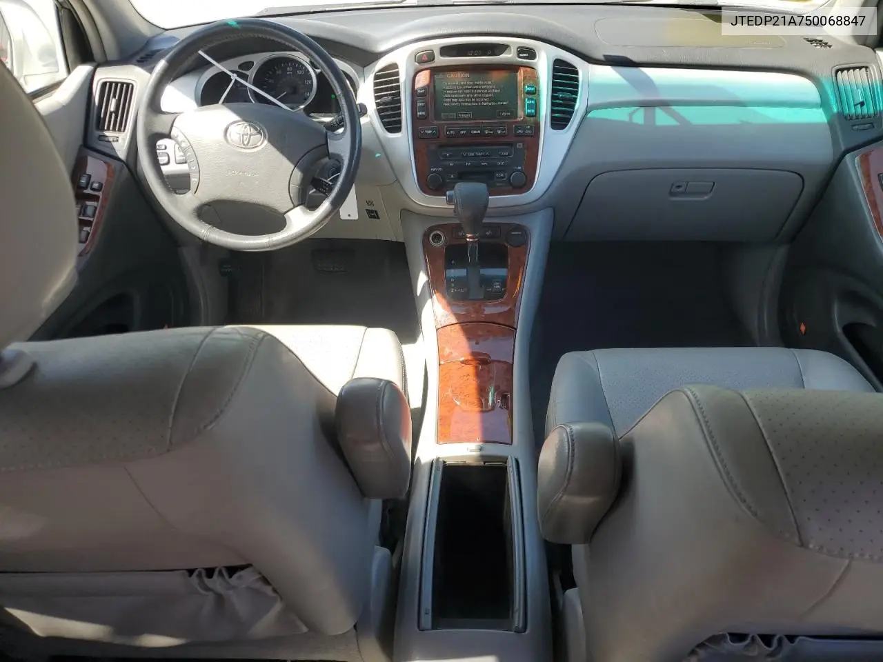 2005 Toyota Highlander Limited VIN: JTEDP21A750068847 Lot: 56764475