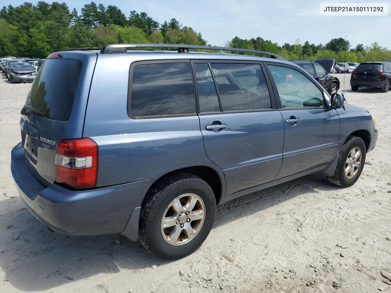 2005 Toyota Highlander Limited VIN: JTEEP21A150111292 Lot: 56893675