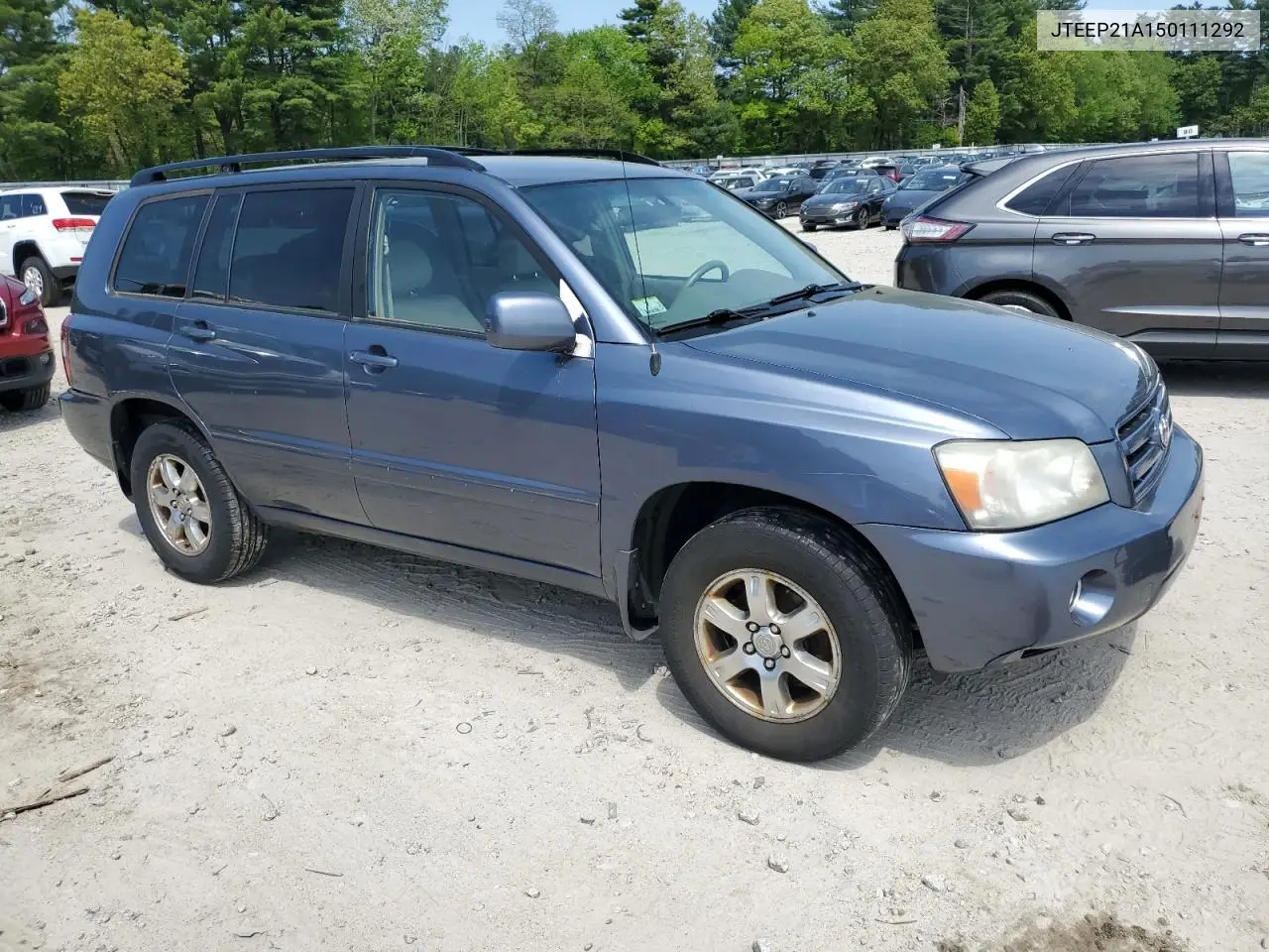 2005 Toyota Highlander Limited VIN: JTEEP21A150111292 Lot: 56893675