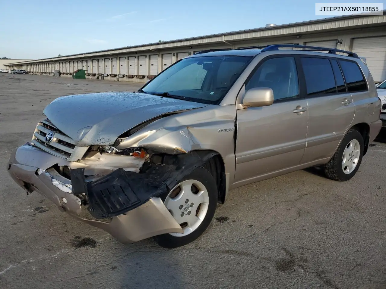 2005 Toyota Highlander Limited VIN: JTEEP21AX50118855 Lot: 56894445