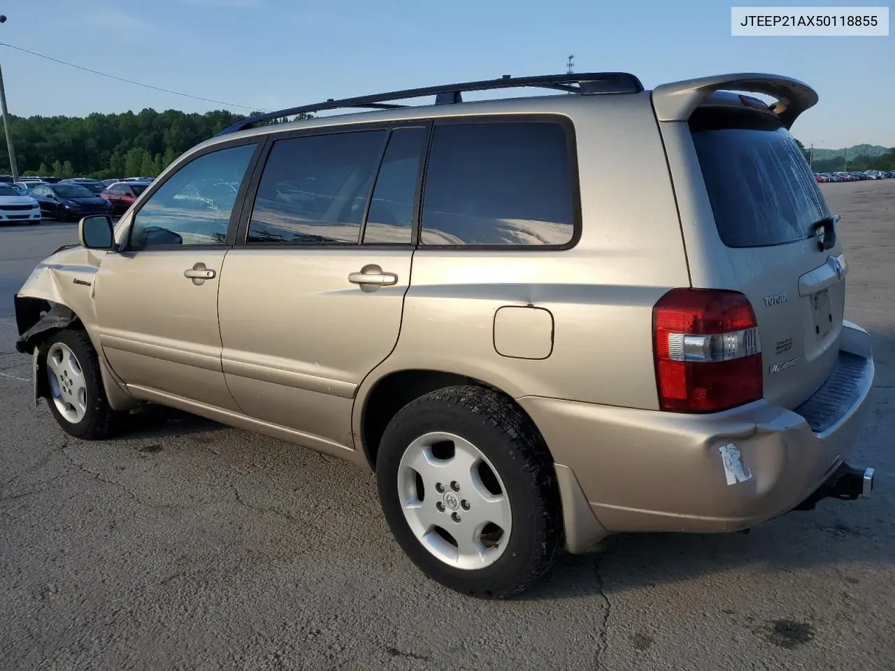 2005 Toyota Highlander Limited VIN: JTEEP21AX50118855 Lot: 56894445