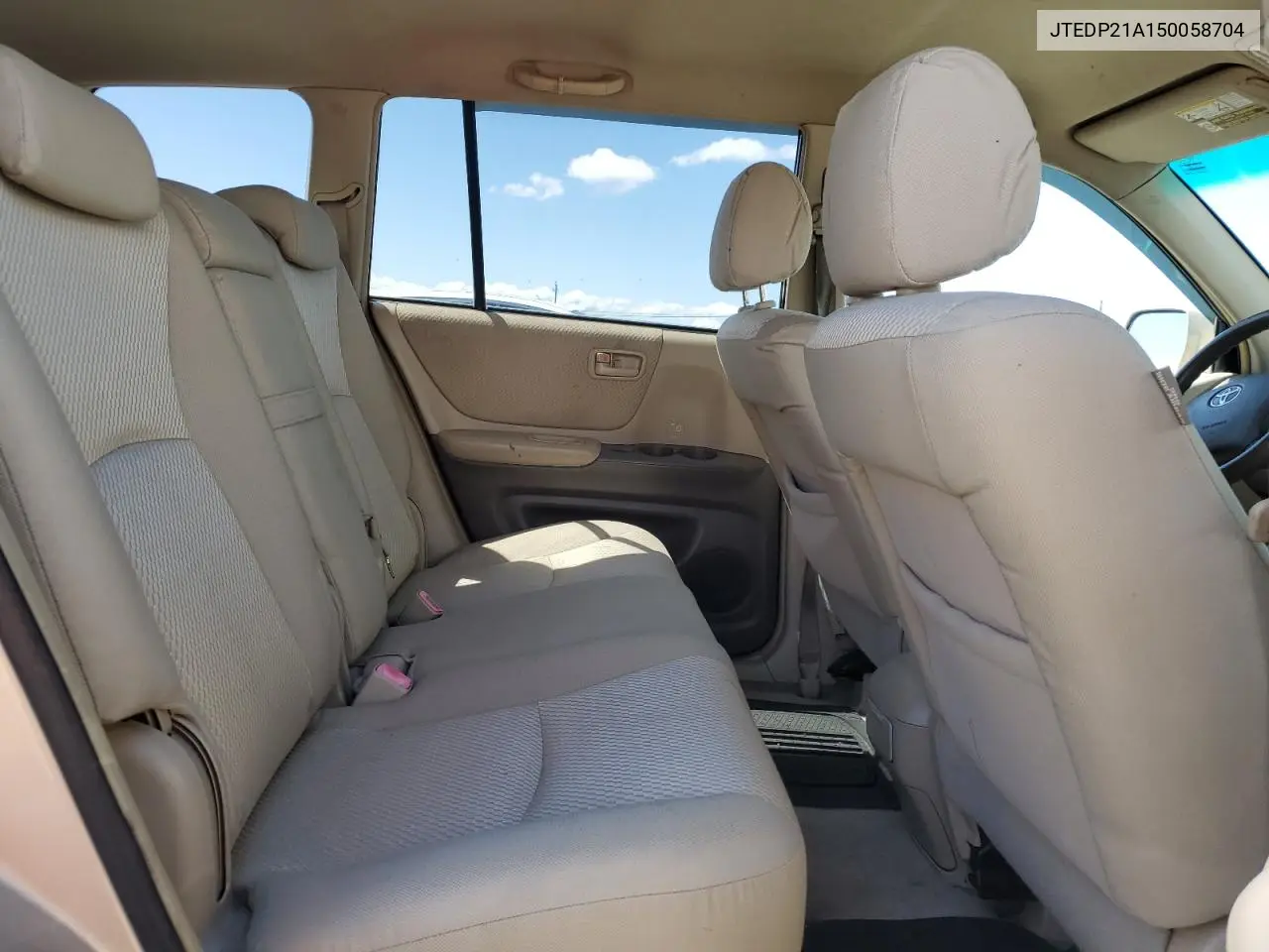 2005 Toyota Highlander Limited VIN: JTEDP21A150058704 Lot: 56957355