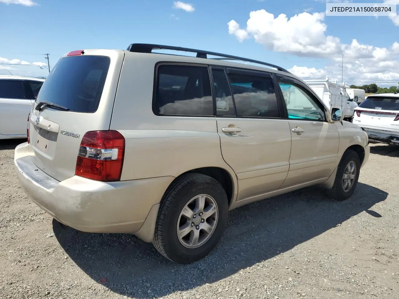 2005 Toyota Highlander Limited VIN: JTEDP21A150058704 Lot: 56957355