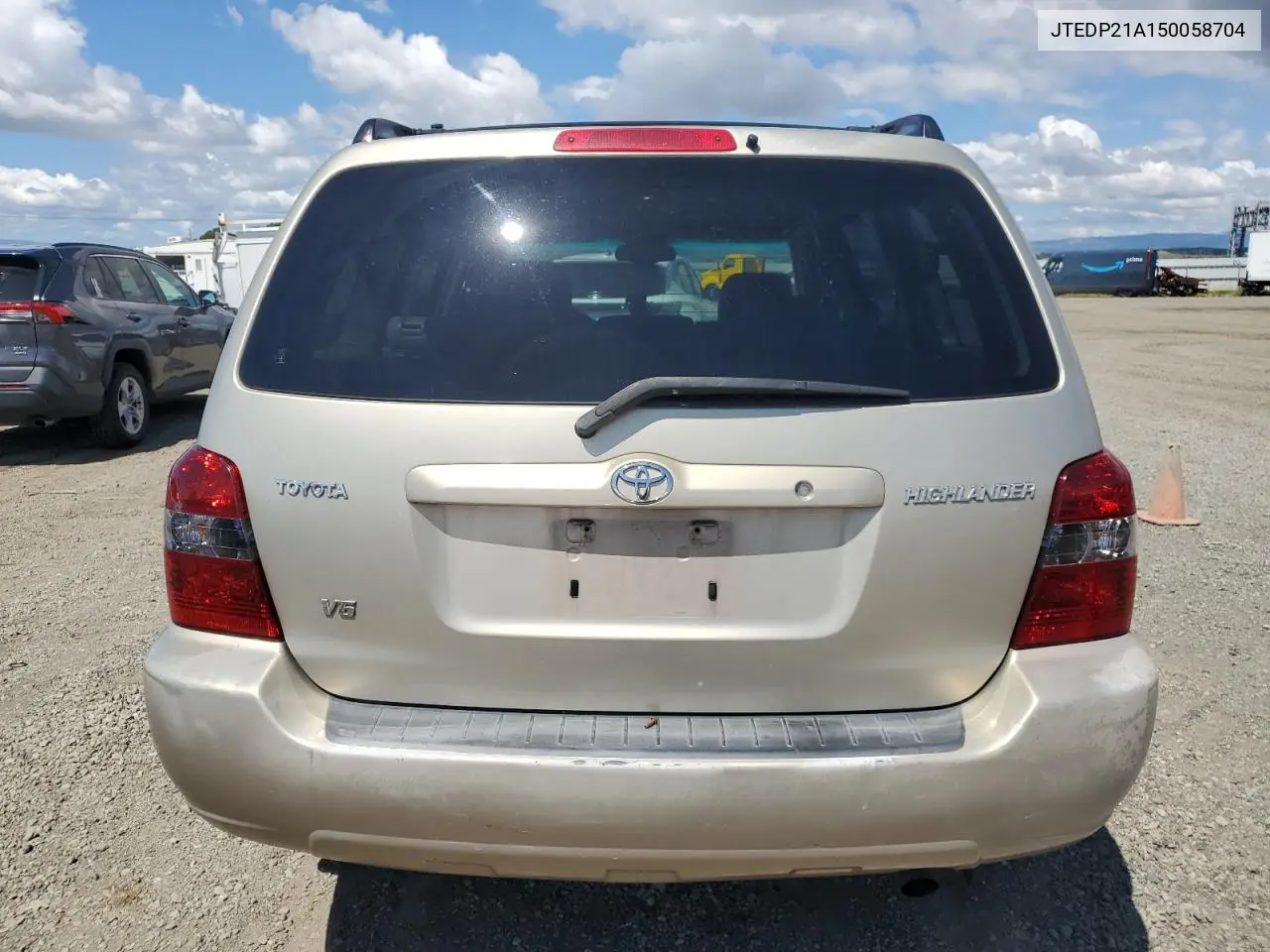 2005 Toyota Highlander Limited VIN: JTEDP21A150058704 Lot: 56957355