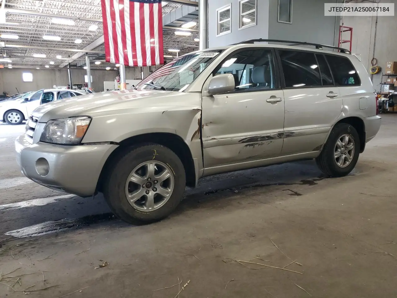 2005 Toyota Highlander Limited VIN: JTEDP21A250067184 Lot: 59803005