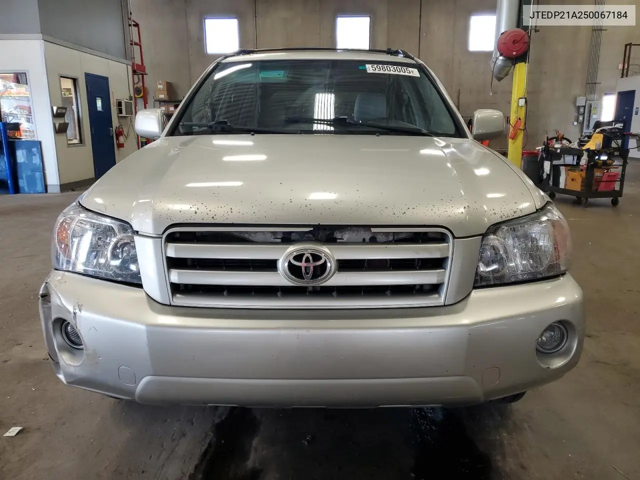 2005 Toyota Highlander Limited VIN: JTEDP21A250067184 Lot: 59803005