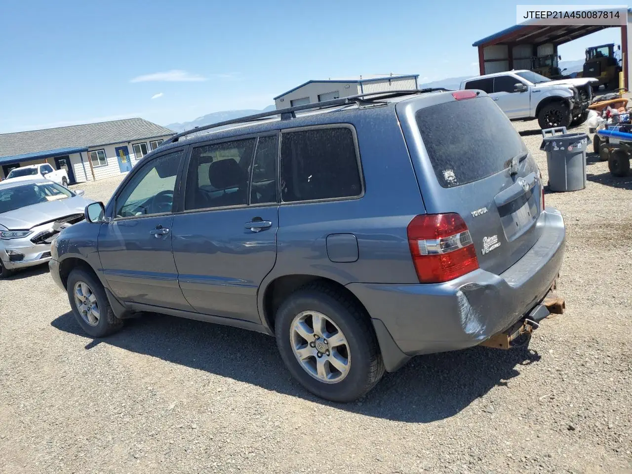 2005 Toyota Highlander Limited VIN: JTEEP21A450087814 Lot: 61029045