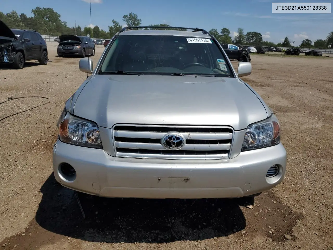 2005 Toyota Highlander VIN: JTEGD21A550128338 Lot: 61557155