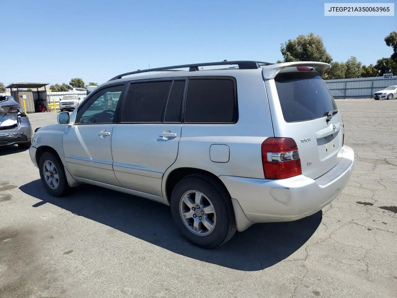 2005 Toyota Highlander Limited VIN: JTEGP21A350063965 Lot: 62515145