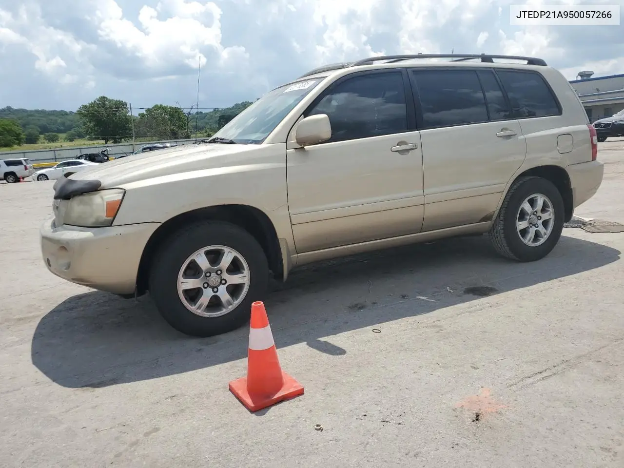 2005 Toyota Highlander Limited VIN: JTEDP21A950057266 Lot: 62678385