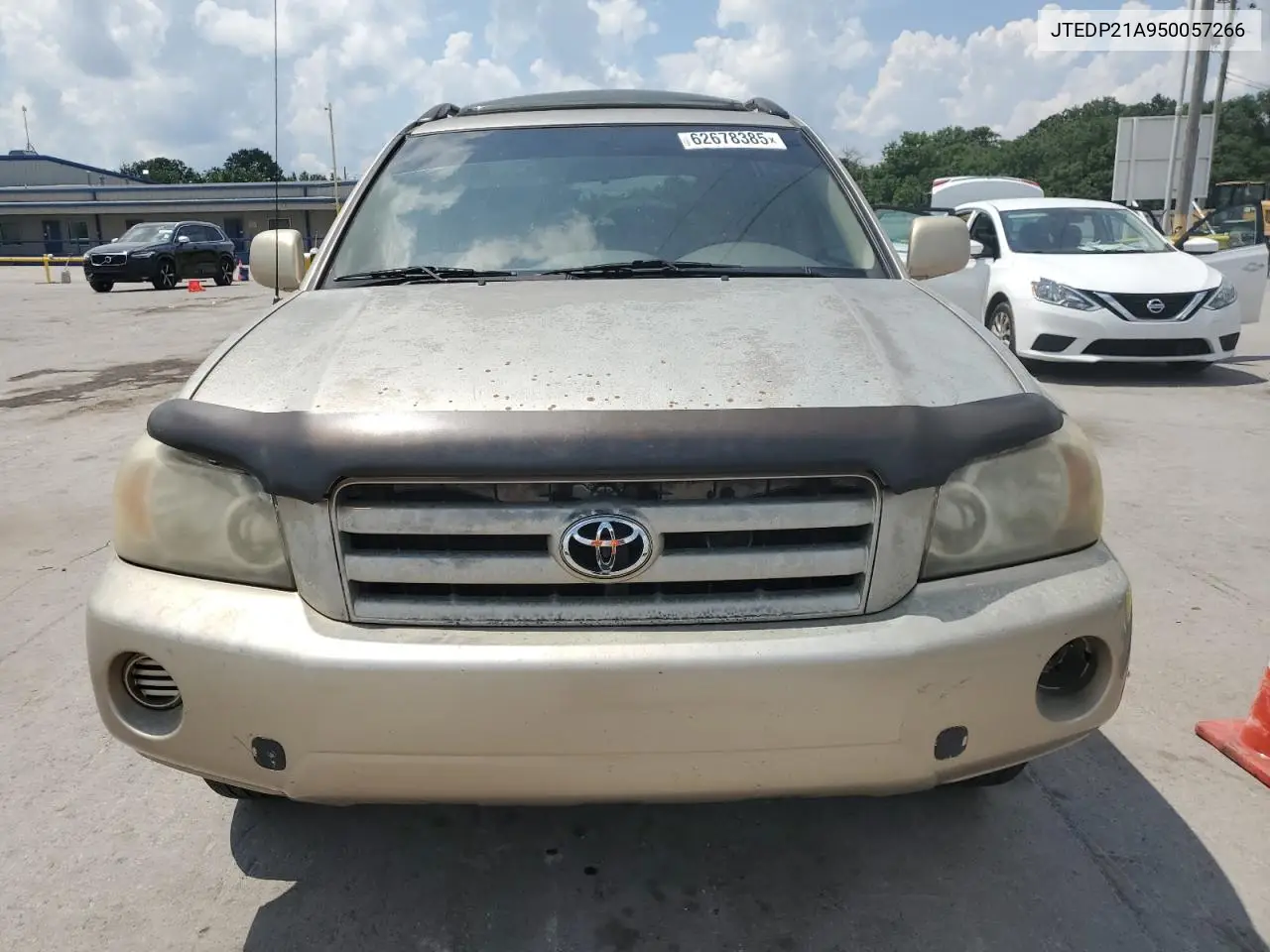 2005 Toyota Highlander Limited VIN: JTEDP21A950057266 Lot: 62678385
