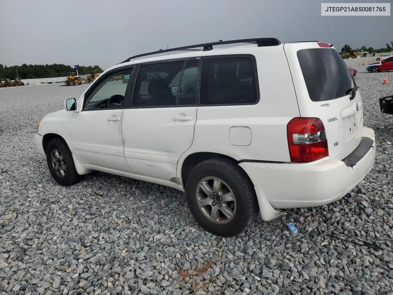 2005 Toyota Highlander Limited VIN: JTEGP21A850081765 Lot: 62872435