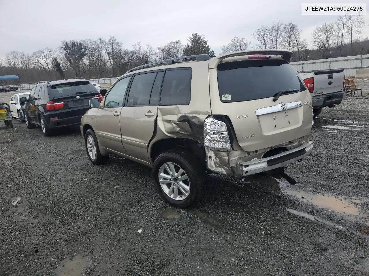 2006 Toyota Highlander Hybrid VIN: JTEEW21A960024275 Lot: 43165845