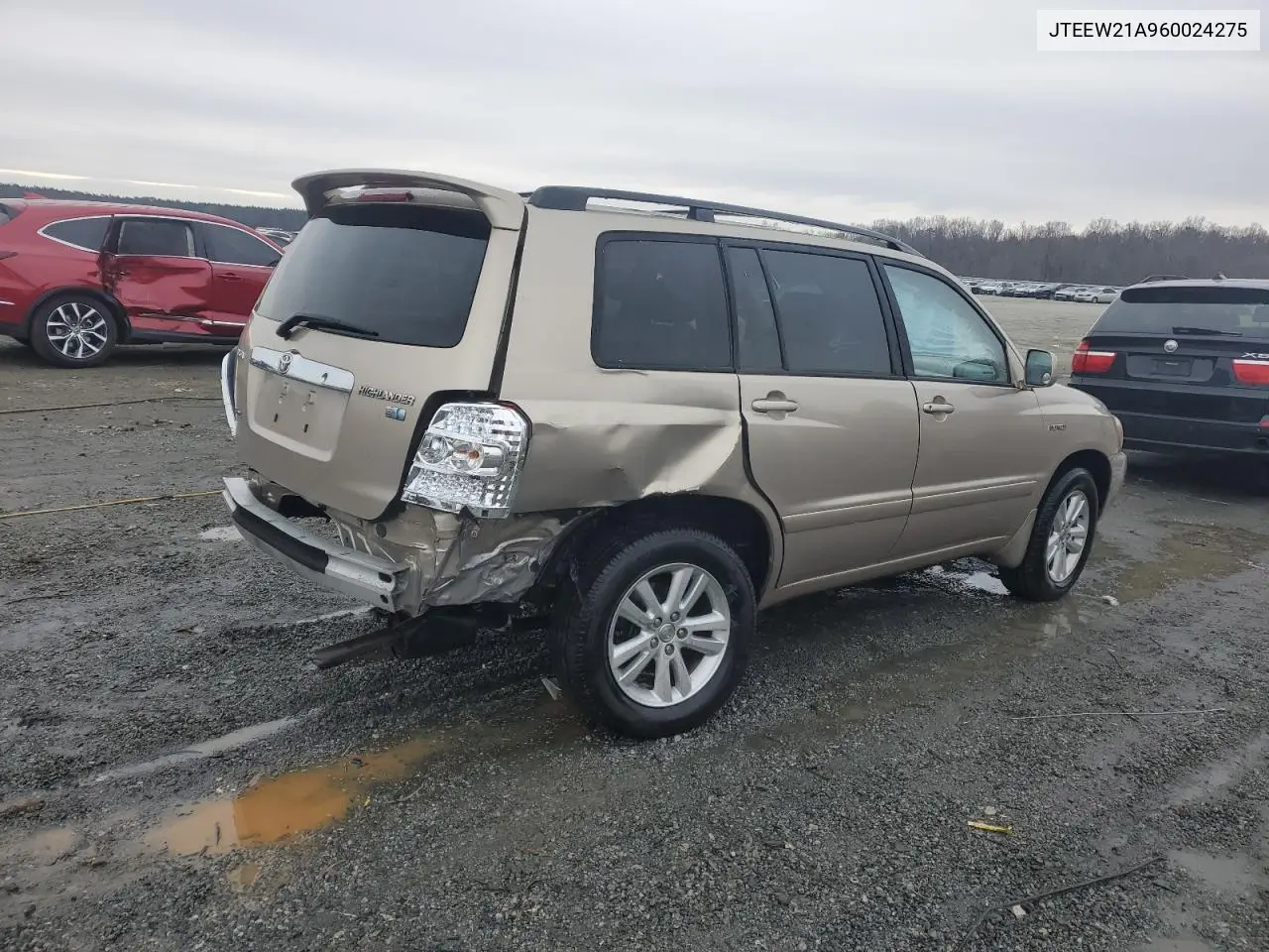 2006 Toyota Highlander Hybrid VIN: JTEEW21A960024275 Lot: 43165845