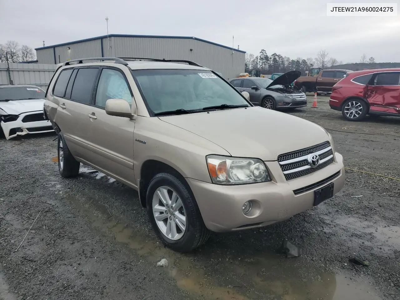 2006 Toyota Highlander Hybrid VIN: JTEEW21A960024275 Lot: 43165845