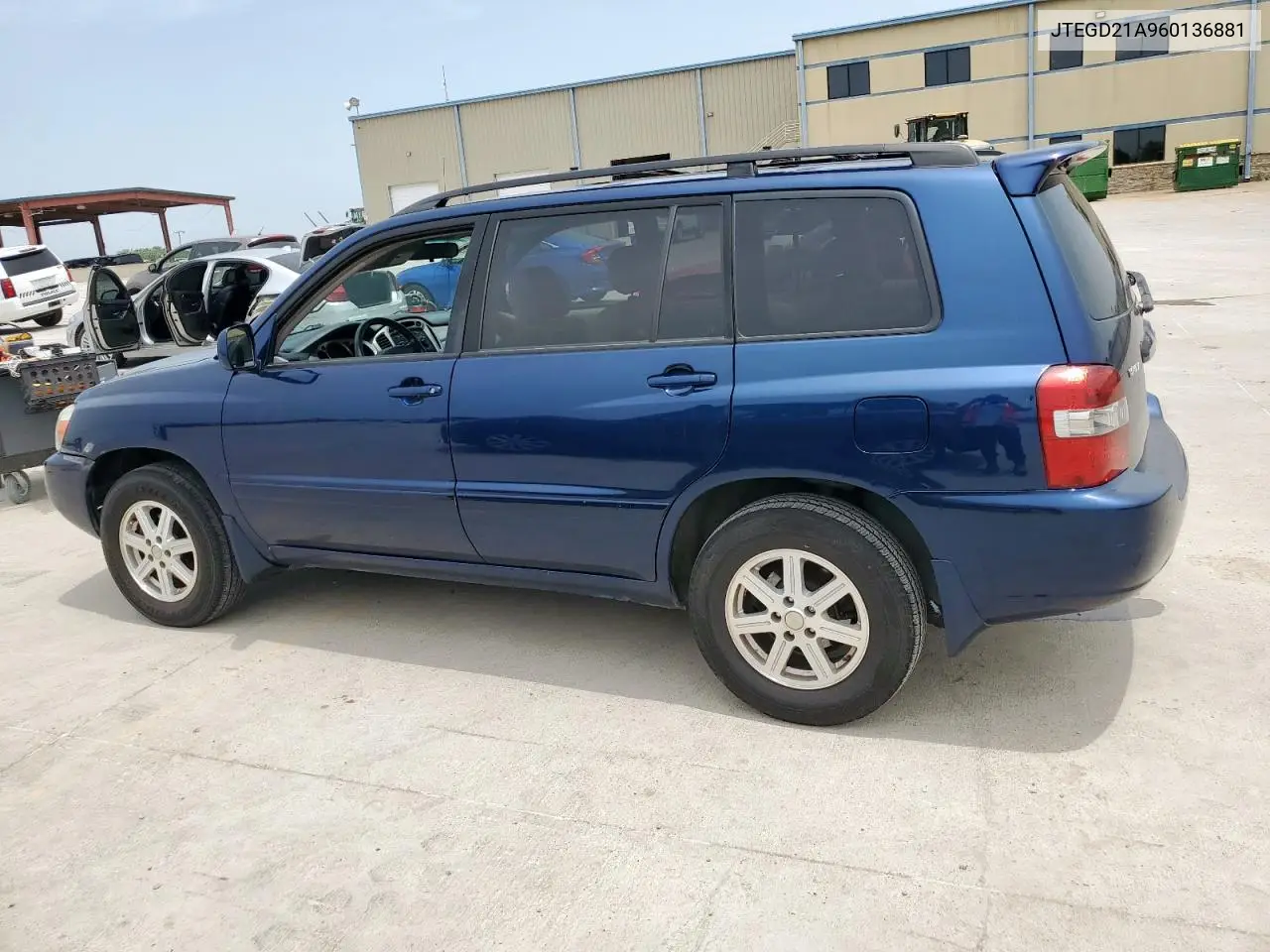 2006 Toyota Highlander VIN: JTEGD21A960136881 Lot: 56366545